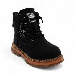 Ботинки зимние на меху ВМ3411-1В черные