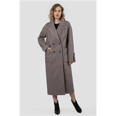 01-12229 Пальто женское демисезонное (пояс)