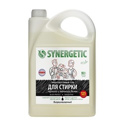 Гель для стирки Synergetic Black protect, 3.75 л