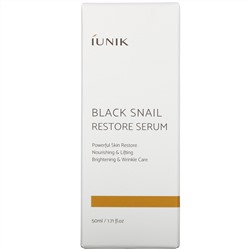 iUNIK, Black Snail Restore Serum, 1.71 fl oz (50 ml)