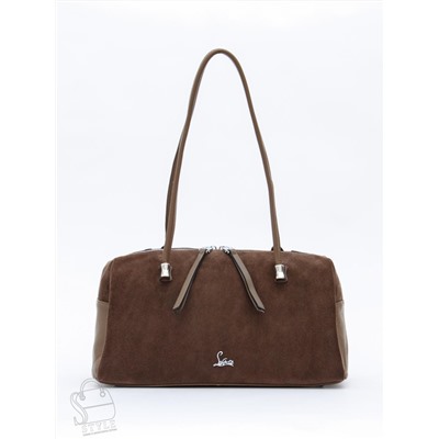 Сумка женская кожаная 98409SP cappuccino Velina Fabbiano-Safenta в Новосибирске