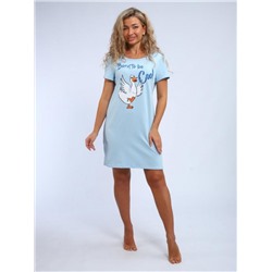 Сорочка "Агнесс" (Голубой)