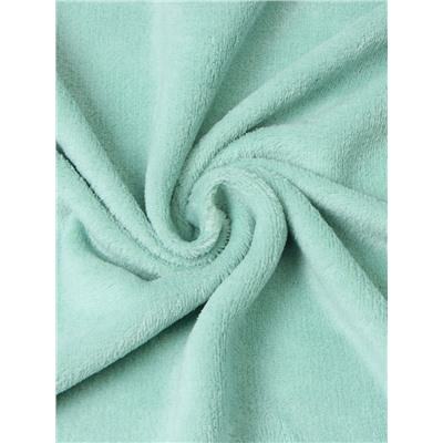 Плед «Этель», 200×220 см,100% п/э, корал-флис, мятный