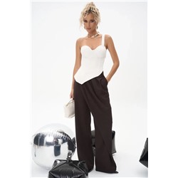 Брюки Шарлиз (шоколадный)