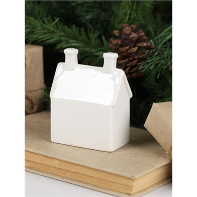 Фигурка Домик с подсветкой новогодний 9 см / 7102 /уп 2/96/LED