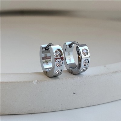 Серьги  Xuping из стали