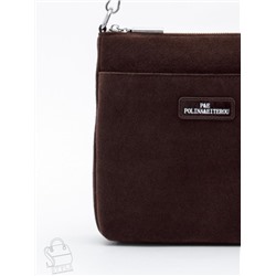 Сумка женская кожаная 2378YF d.coffee Polina&Eiterou