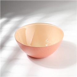 Салатник «Айвори. Кораллы», d=15 см, стекло, бежевый