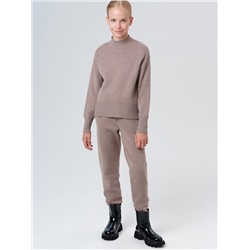 Комплект трикотажный для девочек: джемпер, брюки