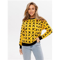 Толстовка женская ТЖ-36 (Желтые крестики)