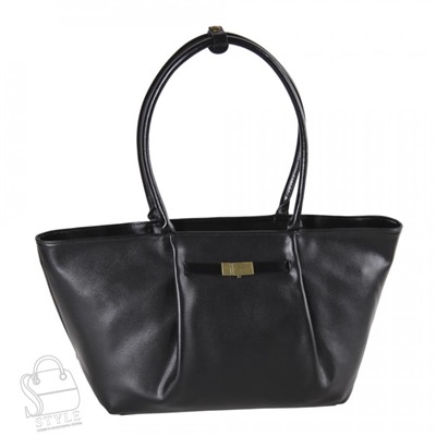 Сумка женская кожаная 8068NN black Natale Navetta