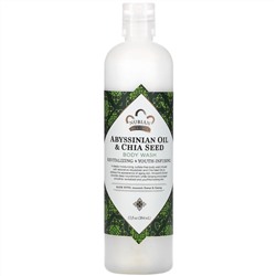 Nubian Heritage, Abyssinian Oil & Chia Seed Body Wash,  13 fl oz (384 ml)