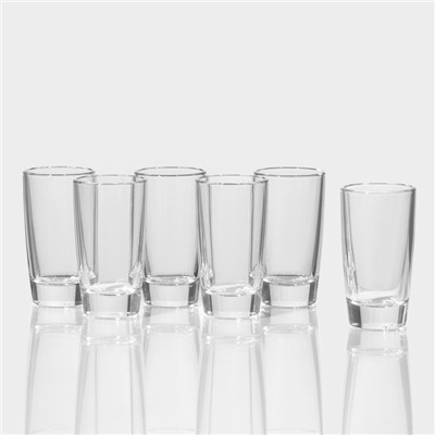 Набор стопок - шотов Luminarc «Монако», 50 мл, 6 шт., стекло, прозрачный