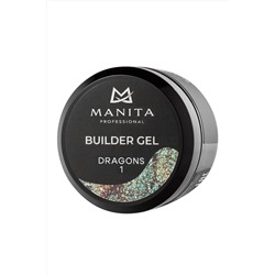 Manita Professional Гель моделирующий для ногтей / Builder Gel Dragons №01, 15 мл KRISTALLER, 1229315