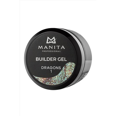 Manita Professional Гель моделирующий для ногтей / Builder Gel Dragons №01, 15 мл KRISTALLER, 1229315