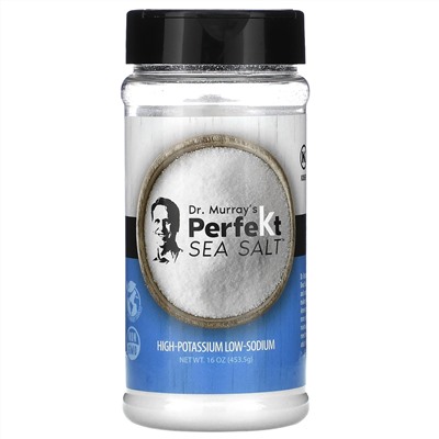 Dr. Murray's, PerfeKt Sea Salt, Low Sodium, 16 oz (453.5 g)