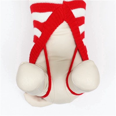 Свитер для собак «Санта», размер 2XL (ДС 41, ОШ 41, ОГ 36-60 см)