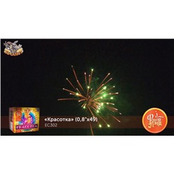 Фейерверк ЕС302 Красотка (0,8" х 49)