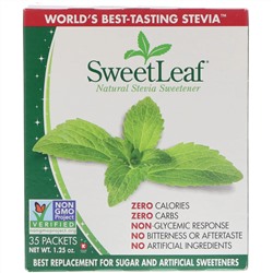 Wisdom Natural, Sweetleaf Sweetener 1Gm 35 Packet