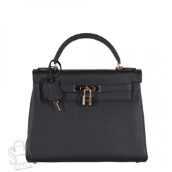 Сумка женская кожаная 25KLVG black Vitelli Grassi