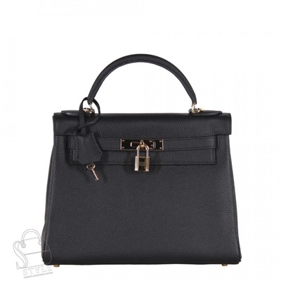 Сумка женская кожаная 25KLVG black Vitelli Grassi