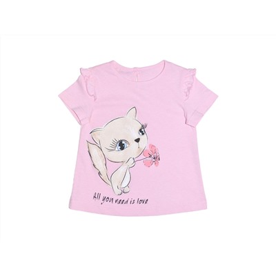 3-42-3. (Фуфайка для девочки, Лунева )