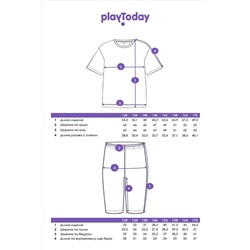 Комплект (Футболка+Шорты) PLAYTODAY, 1074865