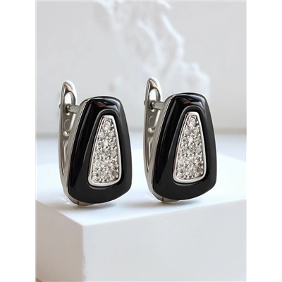 Серьги с керамикой