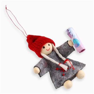 Ёлочная игрушка новогодняя «Новые возможности», 7×6×3 см