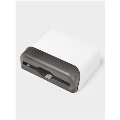 Диспенсер для бумажных полотенец в листах SAVANNA, пластик, белый