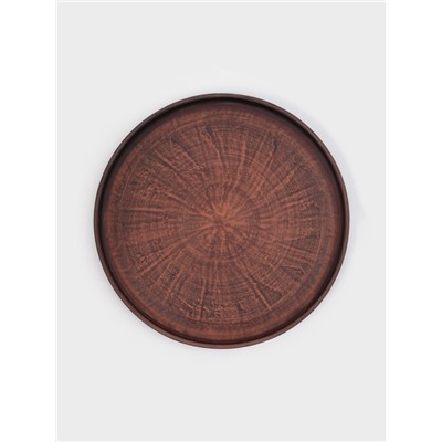 Блюдо для пиццы «Гладь‎‎», 28×2.5 см, красная глина