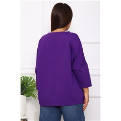 Свитшот 375702 оверсайз трикотажный