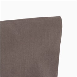 Наволочка «Этель», 50×70 см, серая, бязь, хлопок 100%