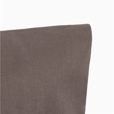 Наволочка «Этель», 50×70 см, серая, бязь, хлопок 100%