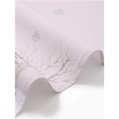 Дорожка новогодняя на стол «Этель» «Звери в городе» 40×147 ± 5 см, 100% хл, саржа 190 г/м²