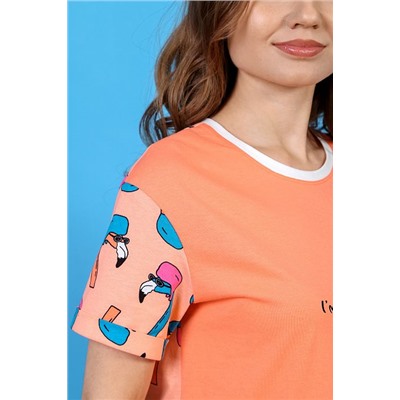 ТЖ-016 Флами-3 цветн Туника женская (42-52)