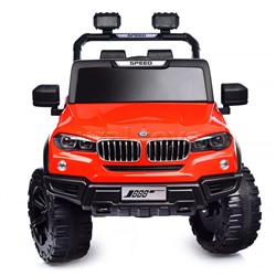 Электромобиль "Профи" на аккумуляторе, с р/у управлением, в коробке (красный)