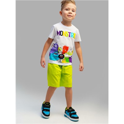 Комплект трикотажный для мальчиков: фуфайка (футболка), шорты