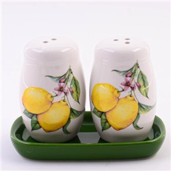 60173 Набор для специй 3пр Лимонный праздник доломит LR (х72)