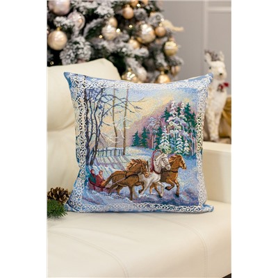 Наволочка декоративная 50х50 Тройка НАТАЛИ, 1071686