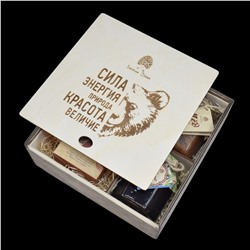 Подарочный набор / Медведь / 465 гр / Сибирский кедр