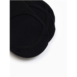 Следки спортивные с компрессией Resport, 3 пары, размер 35-38, чёрные