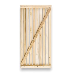 Трапик для бани и сауны, 100×50 см, деревянный