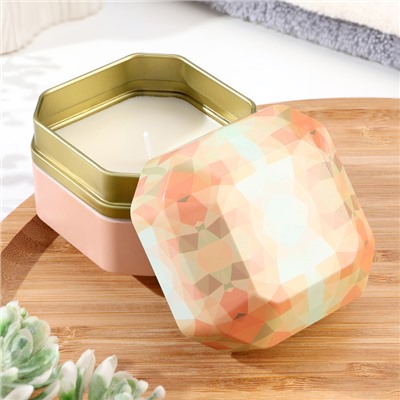 Ароматическая свеча в банке Aromatic Candle лимон, базилик и мандарин, малая