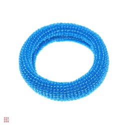 Резинки для волос 24шт, d3см, полиэстер, 6 цветов