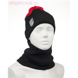 02-68-M Комплект флис (колпак+снуд) (50-54)
