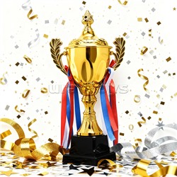 Кубок спортивный металл (29 см)