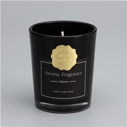 Ароматическая свеча в стакане Aroma Candle, белый чай, 5.5×6.5 см
