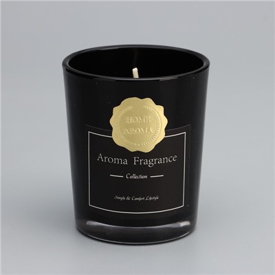 Ароматическая свеча в стакане Aroma Candle, белый чай, 5.5×6.5 см
