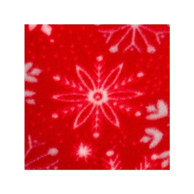 Плед флисовый новогодний «Экономь и Я. Снежинки» 150×180 см